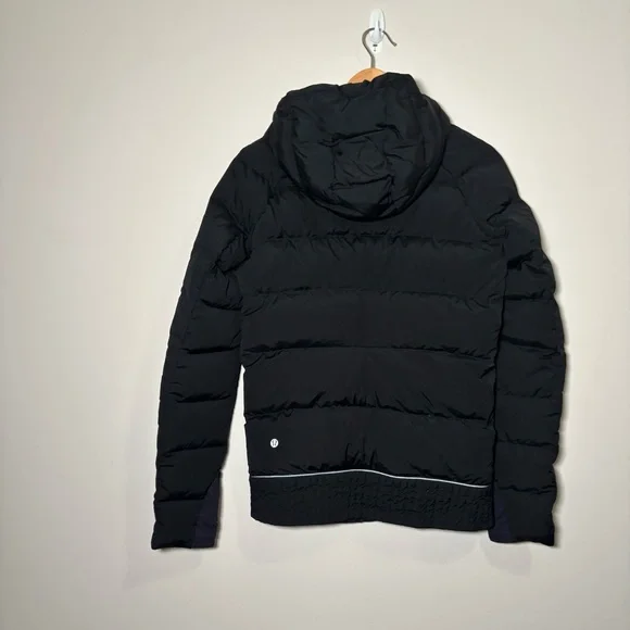 Lululemon Fluffed Up Goose Down Pullover Black Size 6 - Picture 8 of 15